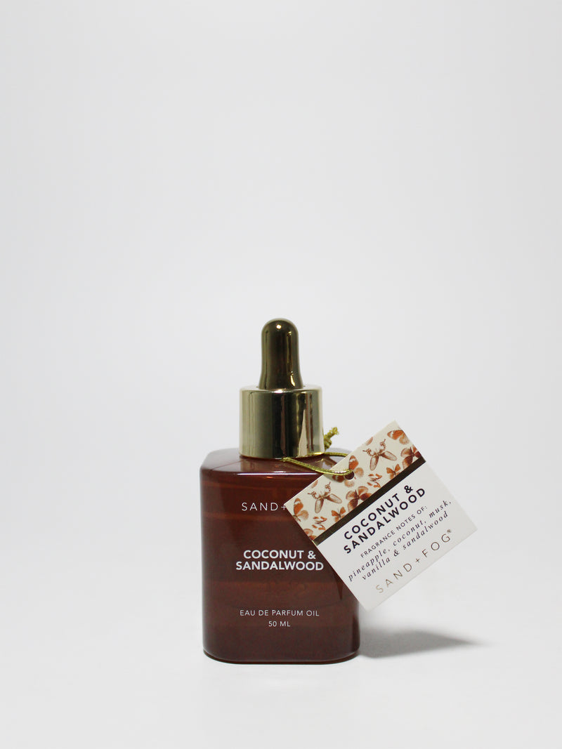 Coconut & Sandalwood 50 ml Perfume Oil Dropper