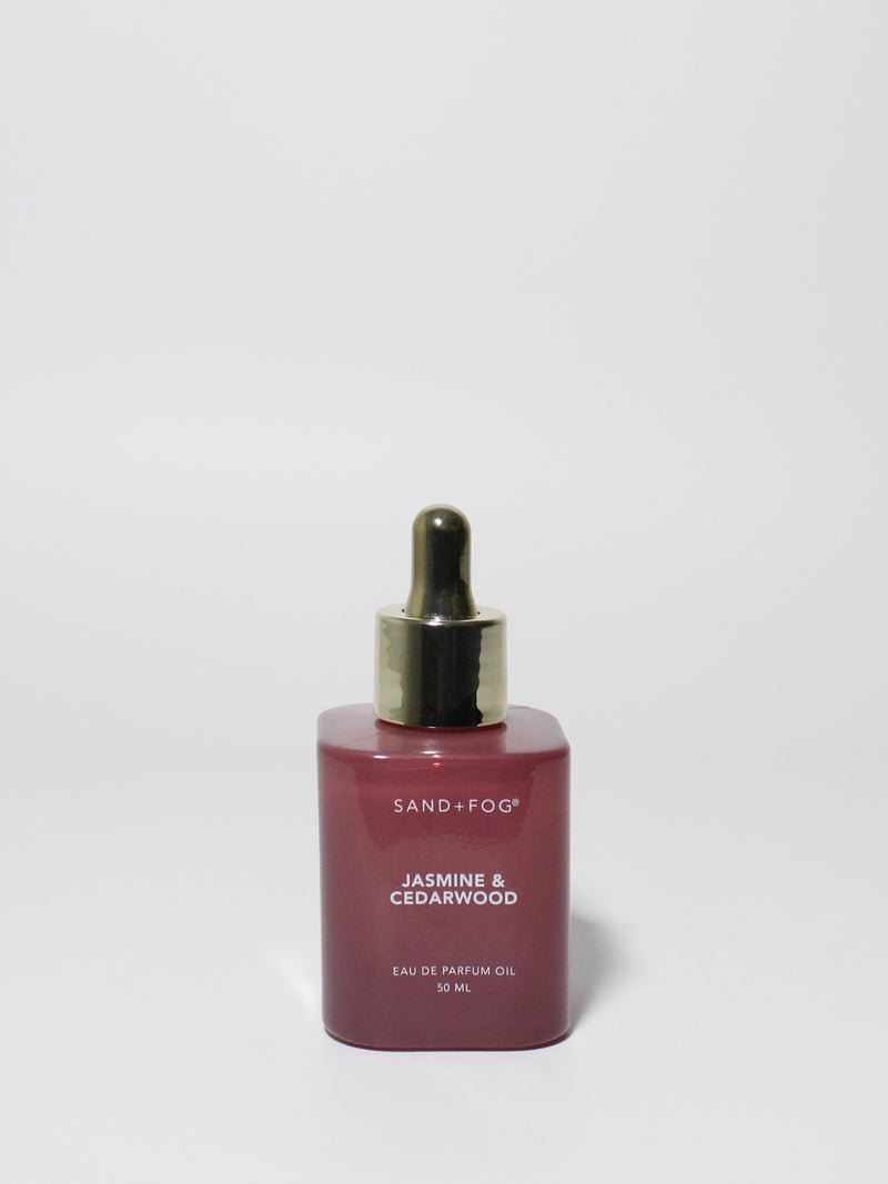 Jasmine & Cedarwood 50 ml Perfume Oil Dropper