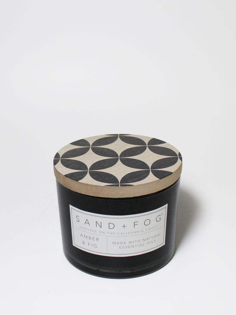 Amber & Fig 12 oz scented candle