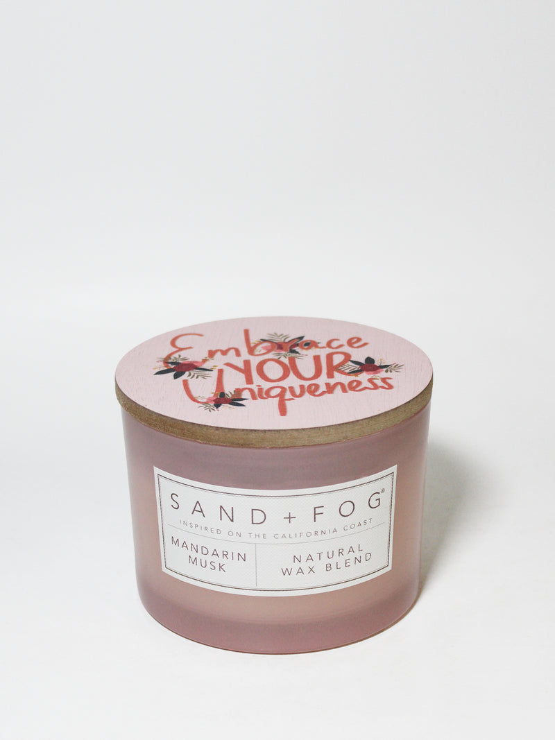 Mandarin Musk 12 oz scented candle
